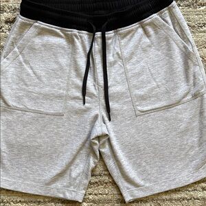 Kenneth Cole Light Gray Shorts with Black Accents